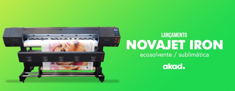 AKAD lança a inovadora impressora de grande formato NovaJet CJ160